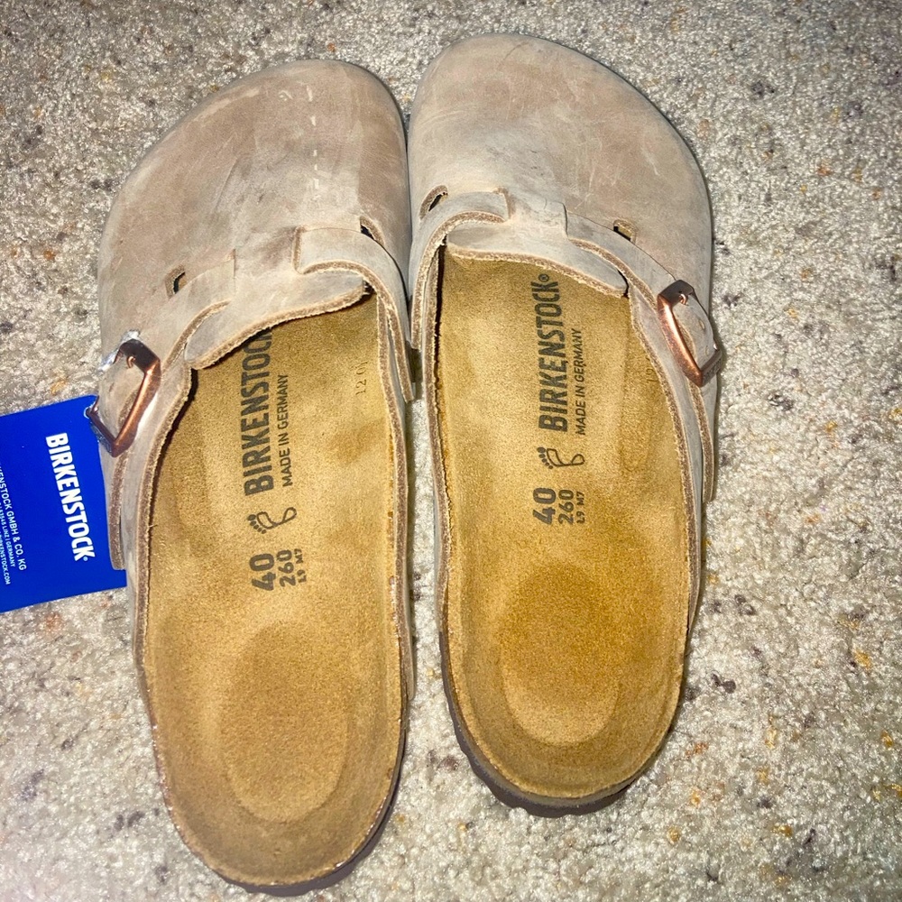 Birkenstock Boston clog full grain leather